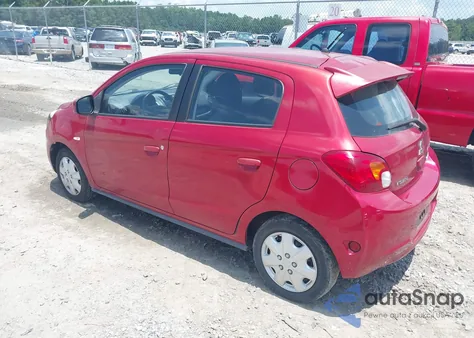 2015 Mitsubishi Mirage De/Rf из США, поврежденный, VIN ML32A3HJ1FH012711